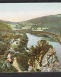 Northampton County, Easton, Pa., Miscellaneous, St. Anthony's Nose Near Paxinosa Inn on the Delaware