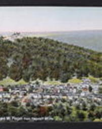 Carbon County, Jim Thorpe (Mauch Chunk), Pa., Panoramic View From Flag Staff Mountain