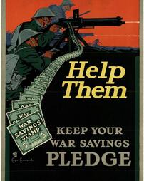 "Help Them, Keep Your War Savings Pledge."