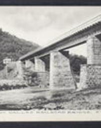 Bedford County, Everett, Pa., Mount Dallas Railroad Bridge, stone