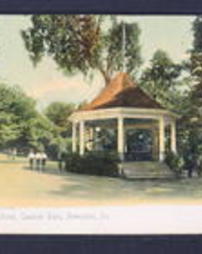 Lawrence County, New Castle, Pa., Cascade Park, Band Stand