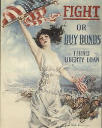 WW 1-Liberty Loan (3rd) "Fight or Buy Bonds, Third Liberty Loan", No. 3-A