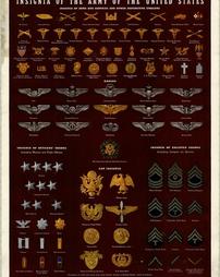 WW2-Army Insignia, "Insignia of the Army of the United States"