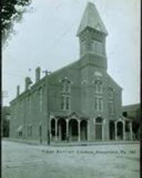 McKean County, Bradford, Pa., Buildings, First Baptist Church 1