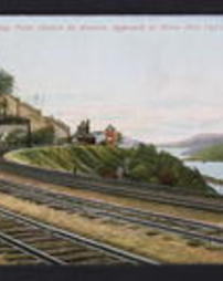 Blair County, Pa., Horseshoe Curve and Kittanning Point, Kittanning Point Station & Eastern Approach 