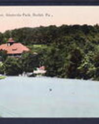 Butler County, Butler, Pa., Alameda Park, Lake and Pavilion