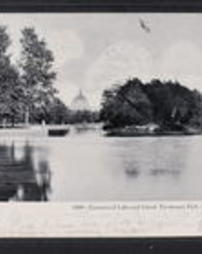 Philadelphia County, Philadelphia, Pa., Fairmount Park: River Views, Miscellaneous, Centennial Lake and Island