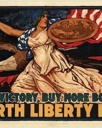 "For Victory Buy More Bonds" Fourth Liberty Loan