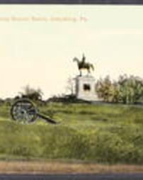 Adams County, Gettysburg, Pa., Monuments and Statues, Steven's Knoll, Showing Slocum Statue