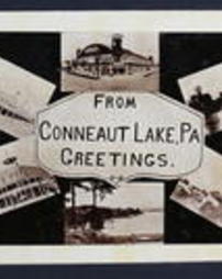Crawford County, Conneaut Lake, Pa., Greetings