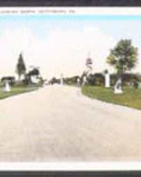 Adams County, Gettysburg, Pa., Miscellaneous Battlefield Views, Hancock Avenue, Looking North