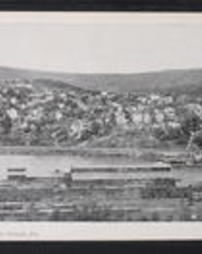 Carbon County, Jim Thorpe (Mauch Chunk), Pa., Panoramic View of East Mauch Chunk