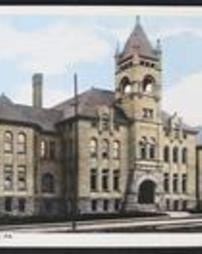 Erie County, Corry, Pa., Buildings, High School 1
