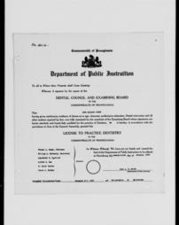 Department of Education_Dental Council_Record Of Dental Licenses_Image00522