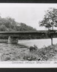 Indiana County, Saltsburg, Pa., Covered Bridge 1840-1922