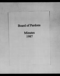 Office of The Lieutenant Governor_Board Of Pardons Minutes 1974-1999_Image00469