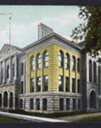 Mercer County, Sharon, Pa., Buildings: High School