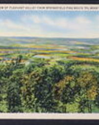 Fayette County, Connellsville, Pa., Miscellaneous, View of Pleasant Valley from Springfield Pike Route 711
