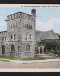 Mercer County, Sharon, Pa., Buildings: St. John's Episcopal Church and Parish House