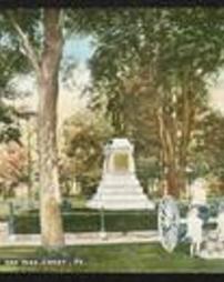 Erie County, Corry, Pa., Parks, Soldiers' Monument