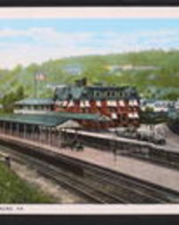 Blair County, Tyrone, Pa., Pennsylvania Railroad Station