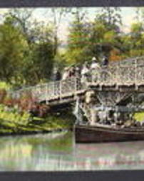 Blair County, Altoona, Pa., Parks: Lakemont Park, Rustic Bridge