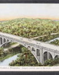Philadelphia County, Philadelphia, Pa., Bridges, Walnut Lane Bridge, Wissahickon, Longest concrete span in the world 