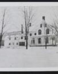 Clinton County, Miscellaneous Towns and Places, McElhattan, Pa., Colonel Henry W. Shoemaker Residence in winter