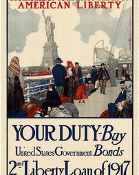 "Remember Your First Thrill of American Liberty," Second Liberty Loan of 1917