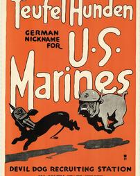 "Teufel Hunden" German Nickname for U.S. Marines