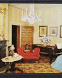 Lancaster County, Lancaster, Pa., Wheatland, The Drawing Room, center of social activities, contains the Chickering piano owned by Buchanan's niece, Harriet Lane