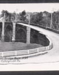 Montgomery County, Collegeville, Pa., Perkiomen Bridge, Built 1798